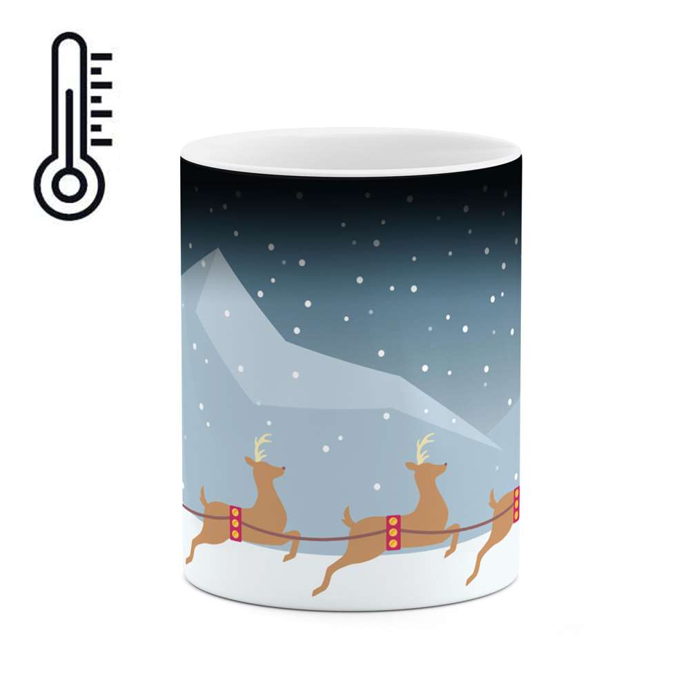 ماگ حرارتی طرح کریسمس مدل mgph14442