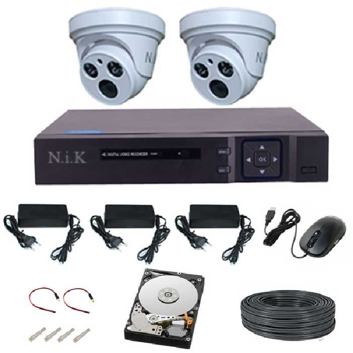 سیستم امنیتی آنالوگ ان آی کی مدل 5MP