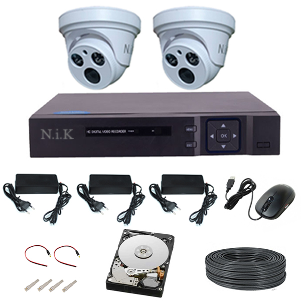 سیستم امنیتی آنالوگ ان آی کی مدل 5MP