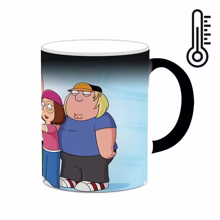 ماگ حرارتی کاکتی طرح کارتون Family Guy مدل mgh22599