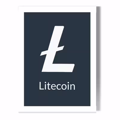 تابلو طرح لایت کوین کد WLCW2
