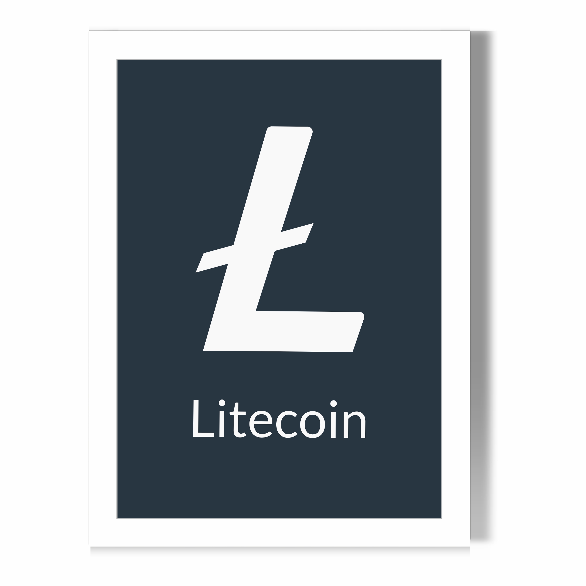 تابلو طرح لایت کوین کد WLCW2