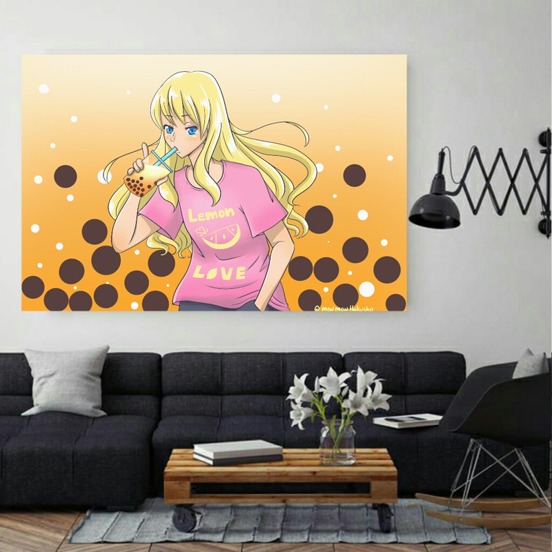 تابلو شاسی طرح انیمه مدل TSH1390 | دنیای قاب