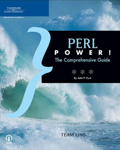 خرید و دانلود نسخه کامل کتاب Perl Power!: The Comprehensive Guide
