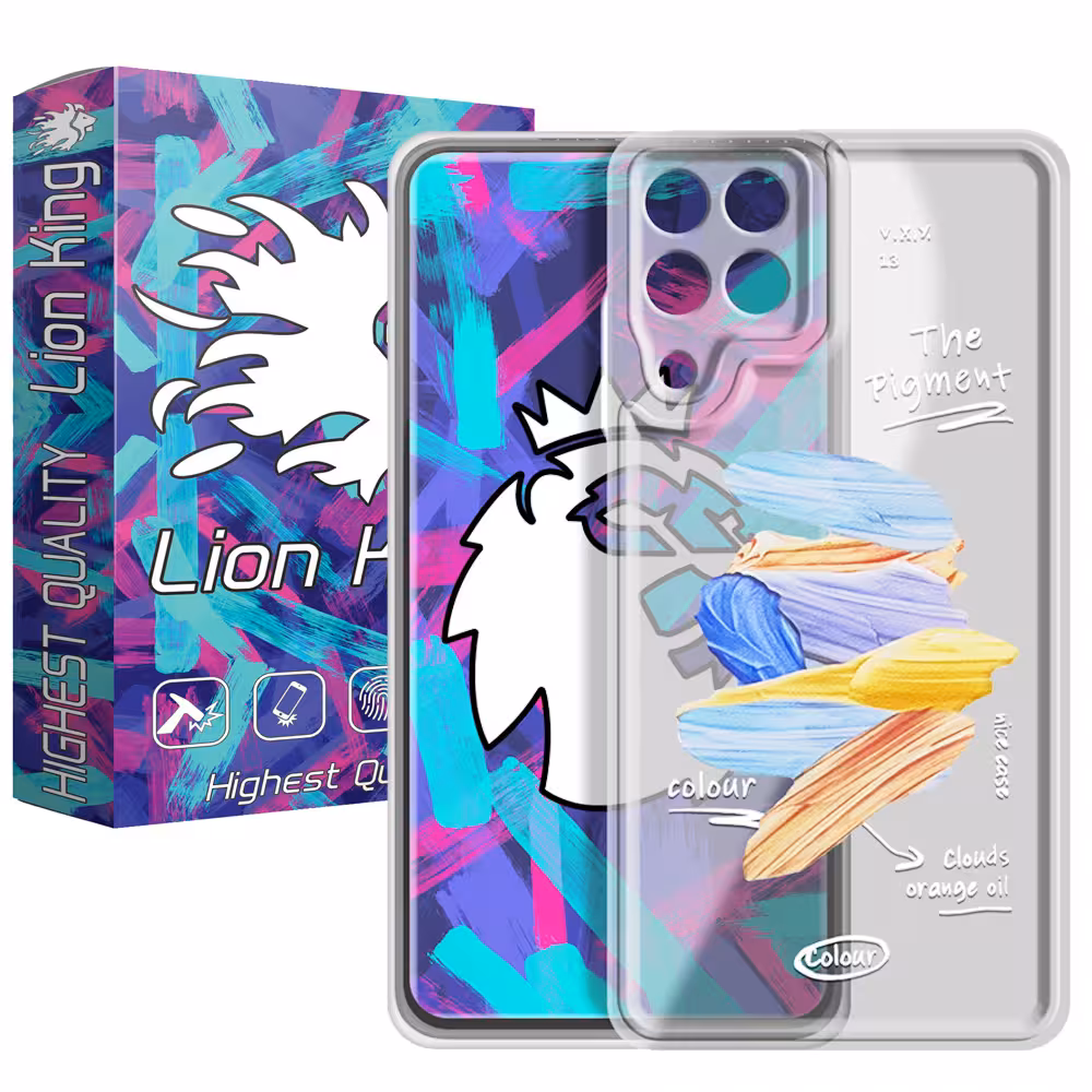 کاور لاین کینگ مدل PIGMENT مناسب برای گوشی موبایل سامسونگ Galaxy A22 4G
