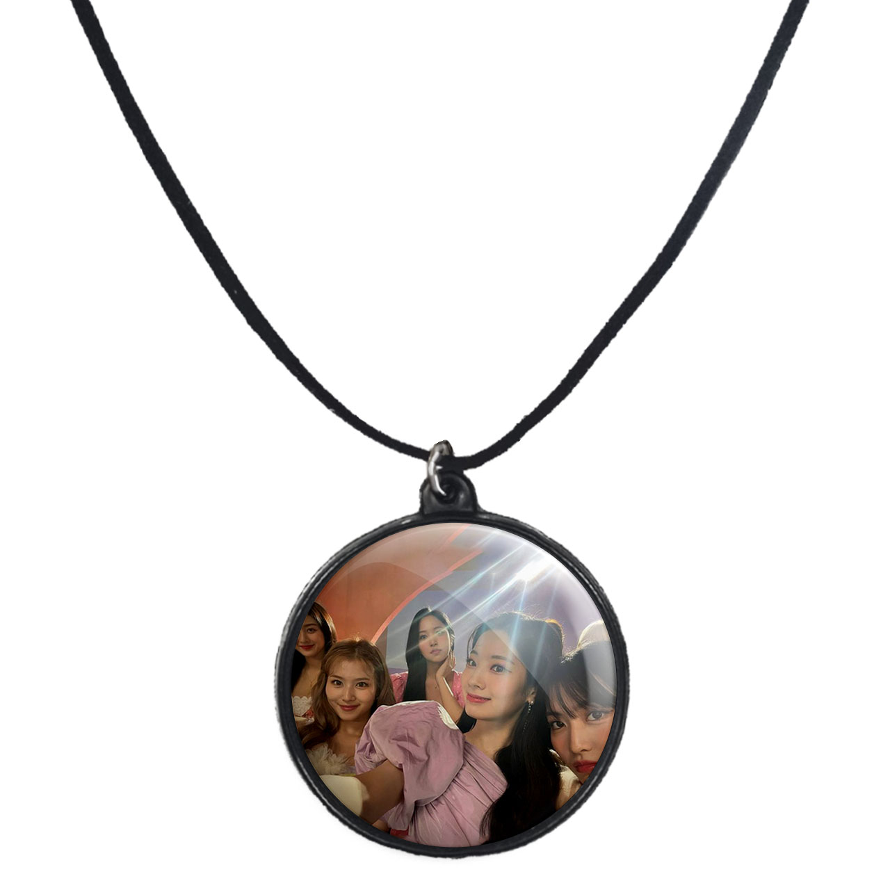 گردنبند پرمانه طرح تو ایس کد pmb.19668 مدل دو طرفه