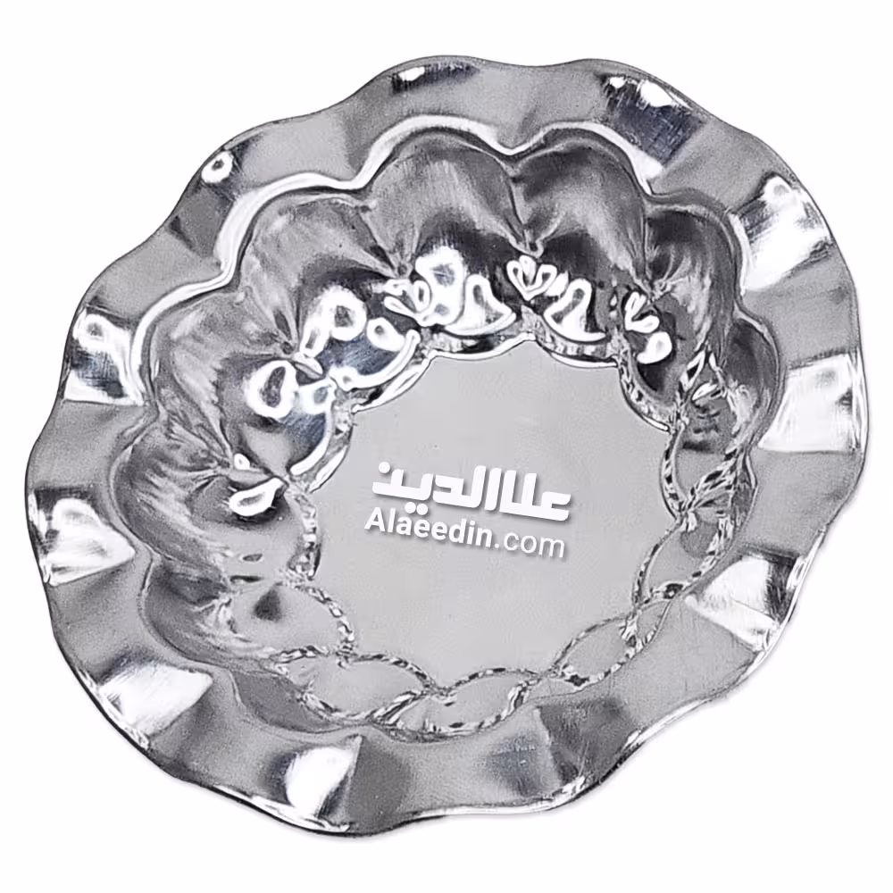پیاله استیل کوچک ظرف هفت سین قطر 9 سانتی‌متر
