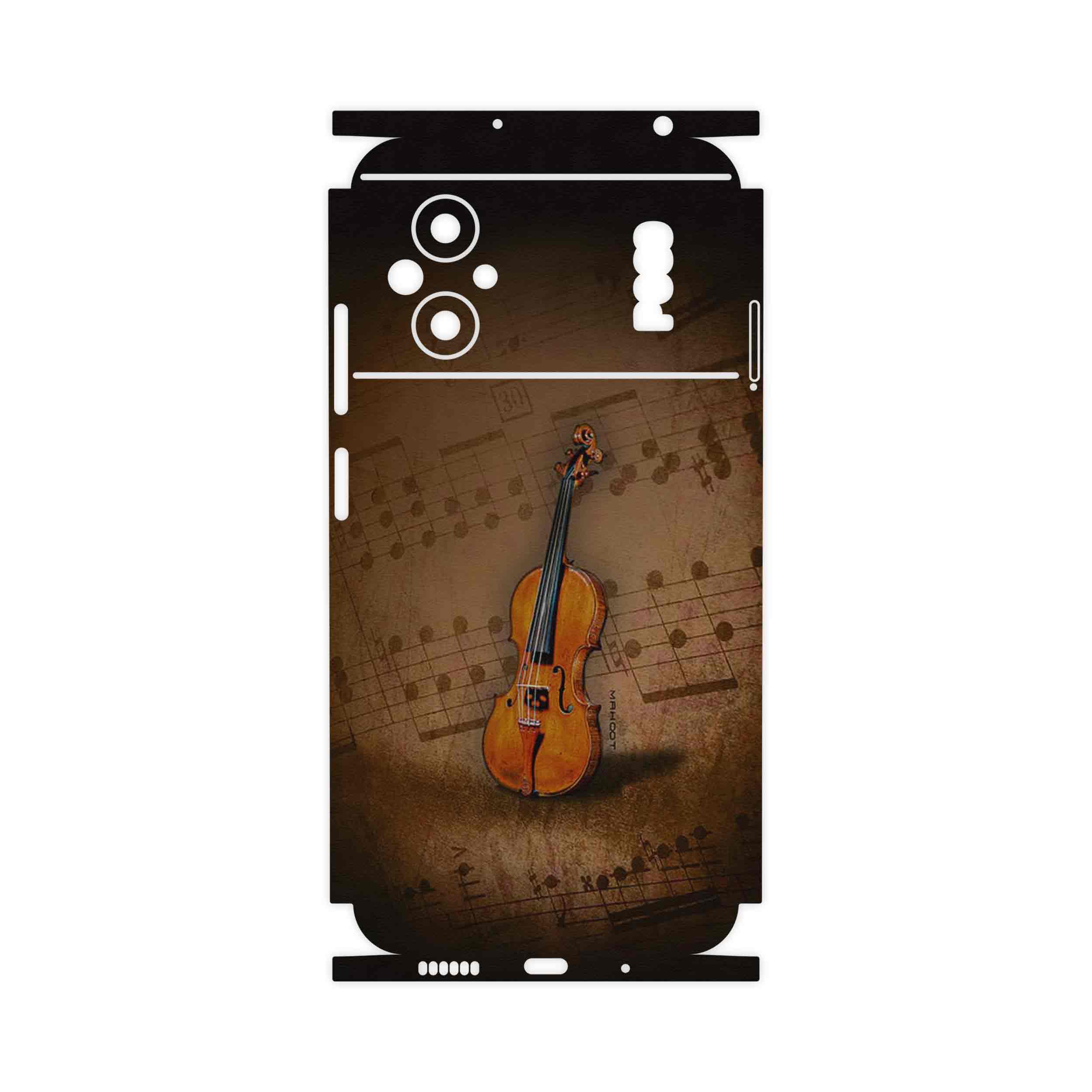 برچسب پوششی ماهوت مدل Violin_Instrument-FullSkin مناسب برای گوشی موبایل شیائومی Poco M5