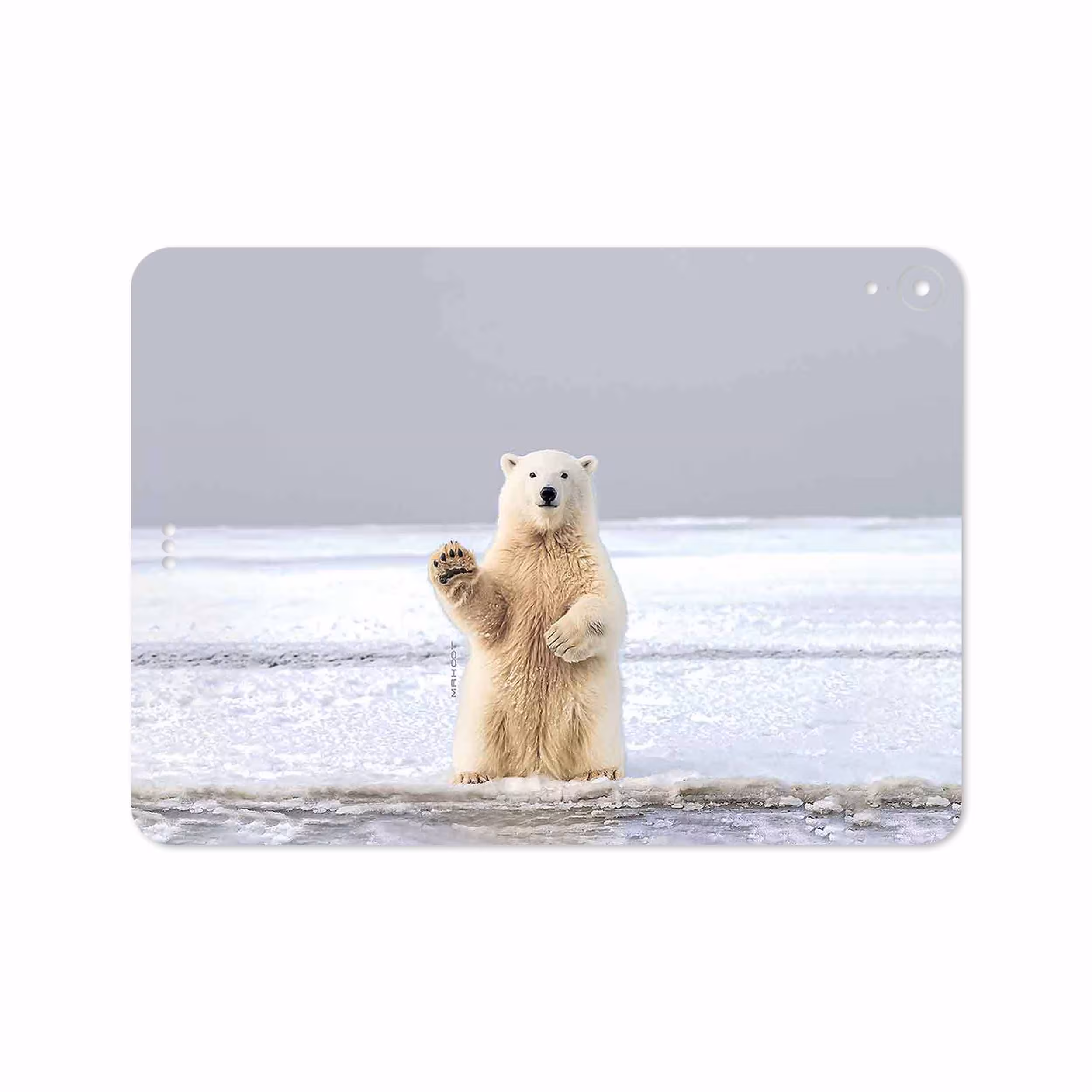 برچسب پوششی ماهوت مدل Polar bear مناسب برای تبلت اپل iPad Pro 11 2018 A1979