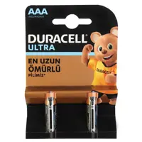 باتری نیم قلمی دوراسل مدل Ultra بسته 2 عددی
