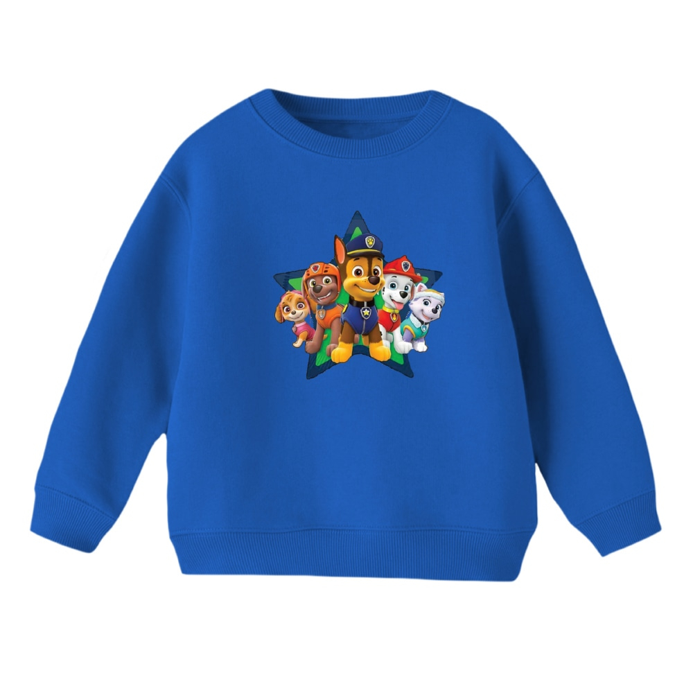 سویشرت بچگانه مدل سگ نگهبان کد 12 رنگ آبی