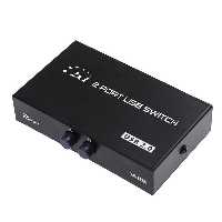 مشخصات، قیمت و خرید هاب سوئیچ 2 پورت پرینتر مدل USB دستی