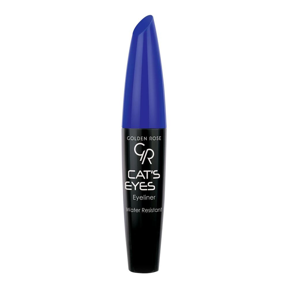 خط چشم مویی آبی گلدن رز مدل { Cats Eyes Eyeliner} 6ml