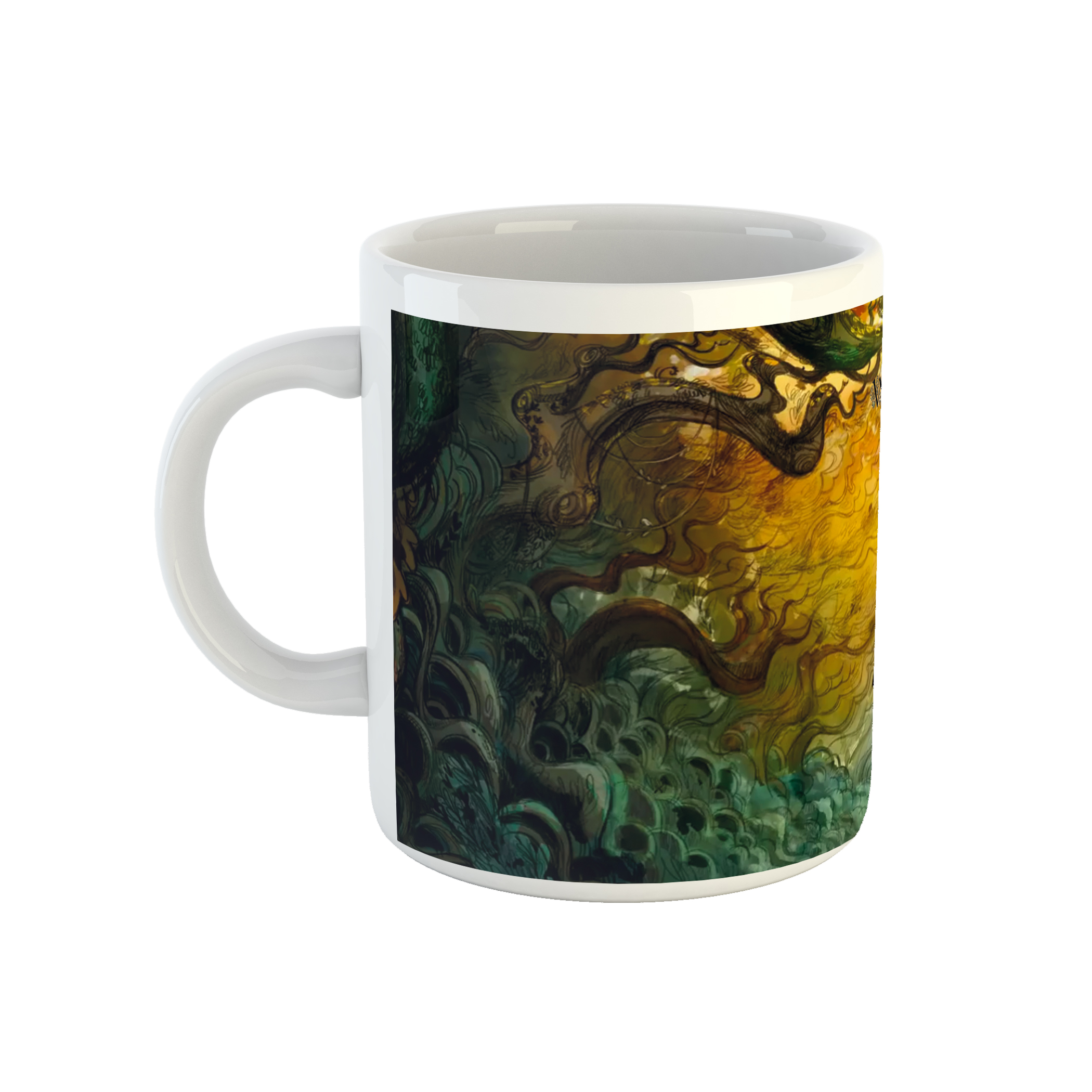 ماگ طرح Wolf Walkers کد 04