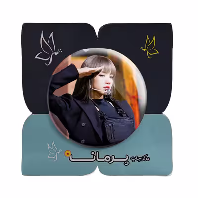 پیکسل پرمانه طرح بلک پینک کد pm.804