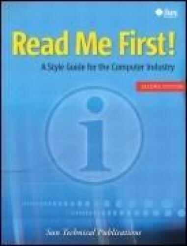 خرید و دانلود نسخه کامل کتاب Read Me First! A Style Guide for the Computer Industry