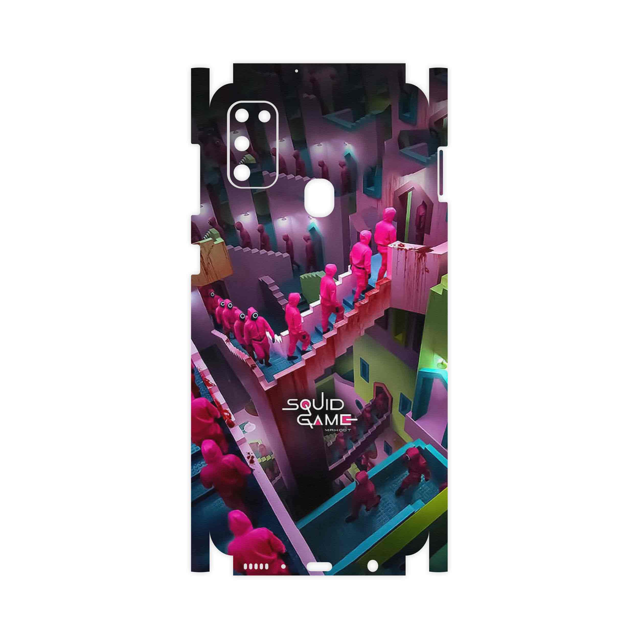 برچسب پوششی ماهوت مدل Squid Game-FullSkin مناسب برای گوشی موبایل سامسونگ Galaxy M21