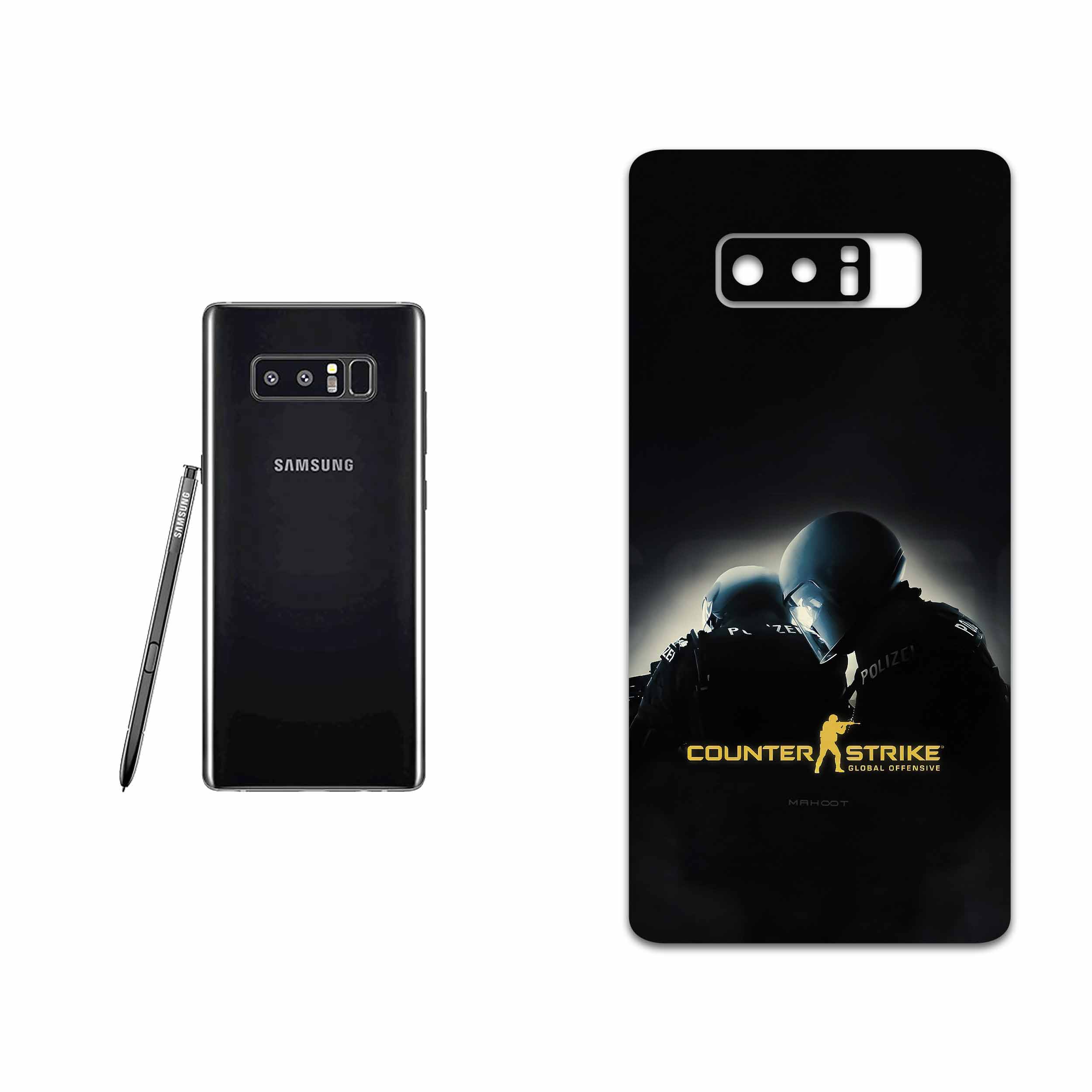 برچسب پوششی ماهوت مدل Counter-Strike مناسب برای گوشی موبایل سامسونگ Galaxy Note 8