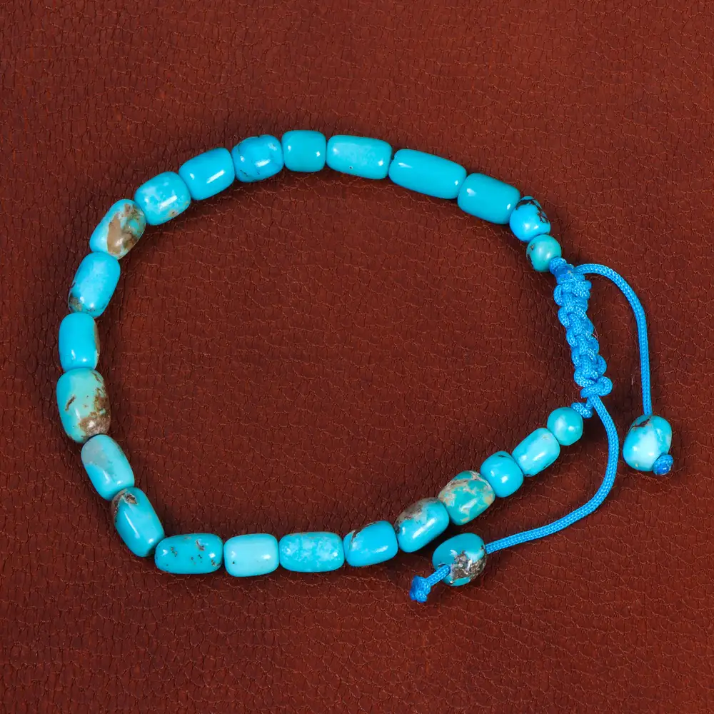 دستبند فیروزه اسپرت کد 26936 - جواهری مشاهیر