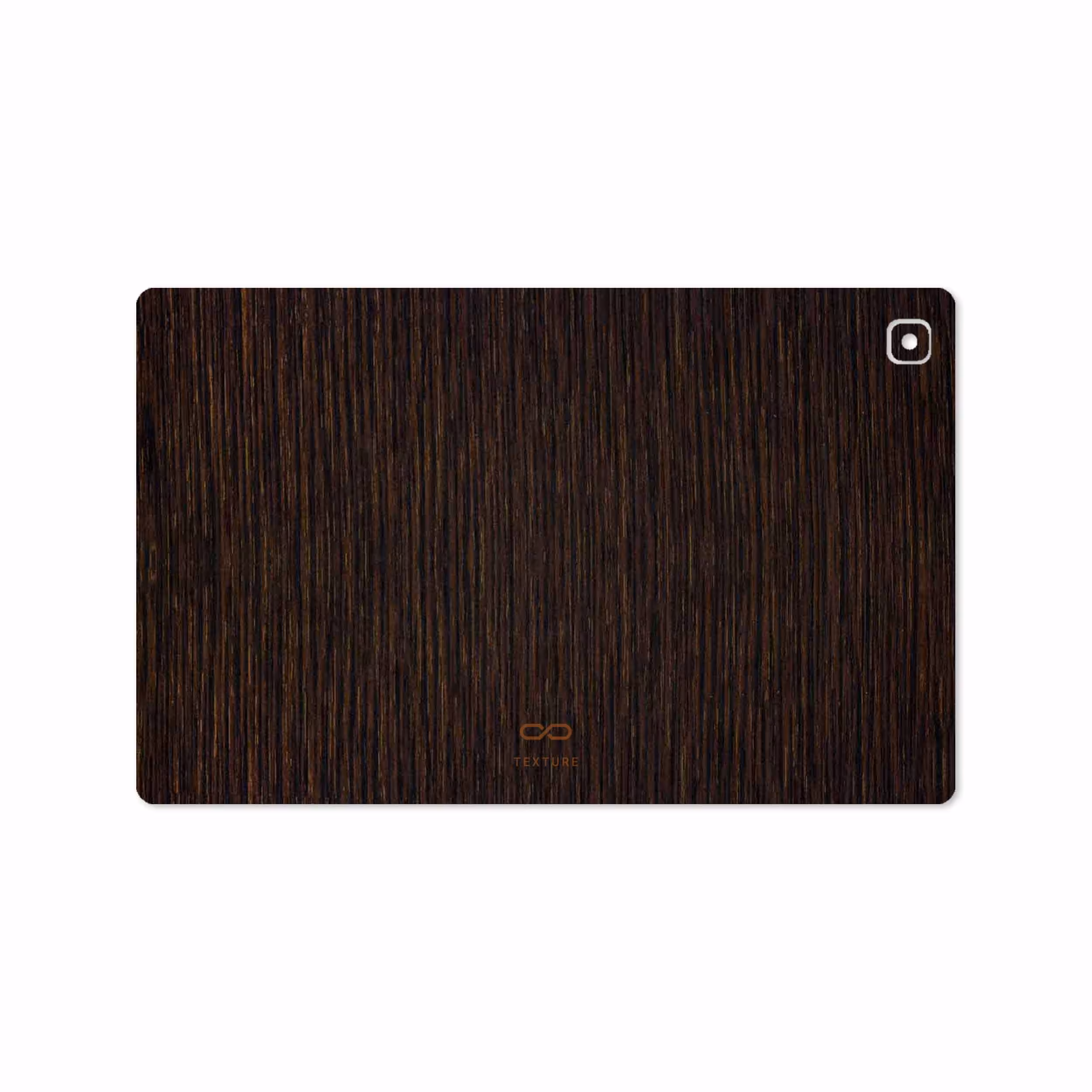 برچسب پوششی ماهوت مدل Dark-Gold-Stripes-Wood مناسب برای تبلت سامسونگ Galaxy Tab A7 10.4 LTE 2020 T505