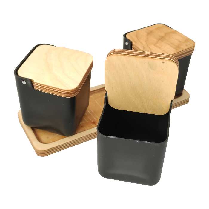 ست جا ادویه 3 پارچه رایکا کد JA011