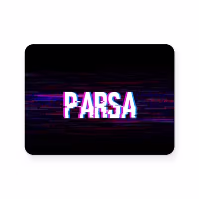 برچسب تاچ پد دسته بازی پلی استیشن 4 ونسونی طرح PARSA