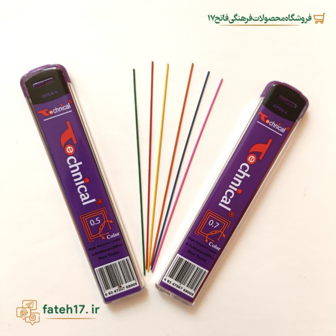 نوک اتود رنگی تکنیکال