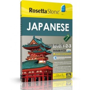 نرم افزار ویندوز Rosetta stone japanese (levels1-3)