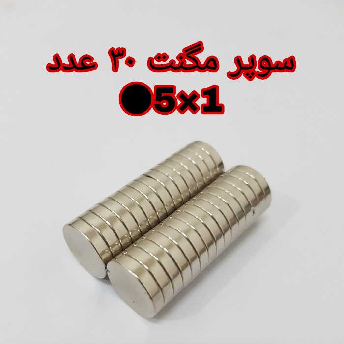 آهن ربا مدل M5-1 کد ۱۲۲۷ بسته ۳۰ عددی