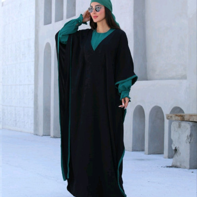 پانچو زنانه ابروبادی مدل عبای زیبای دیبا