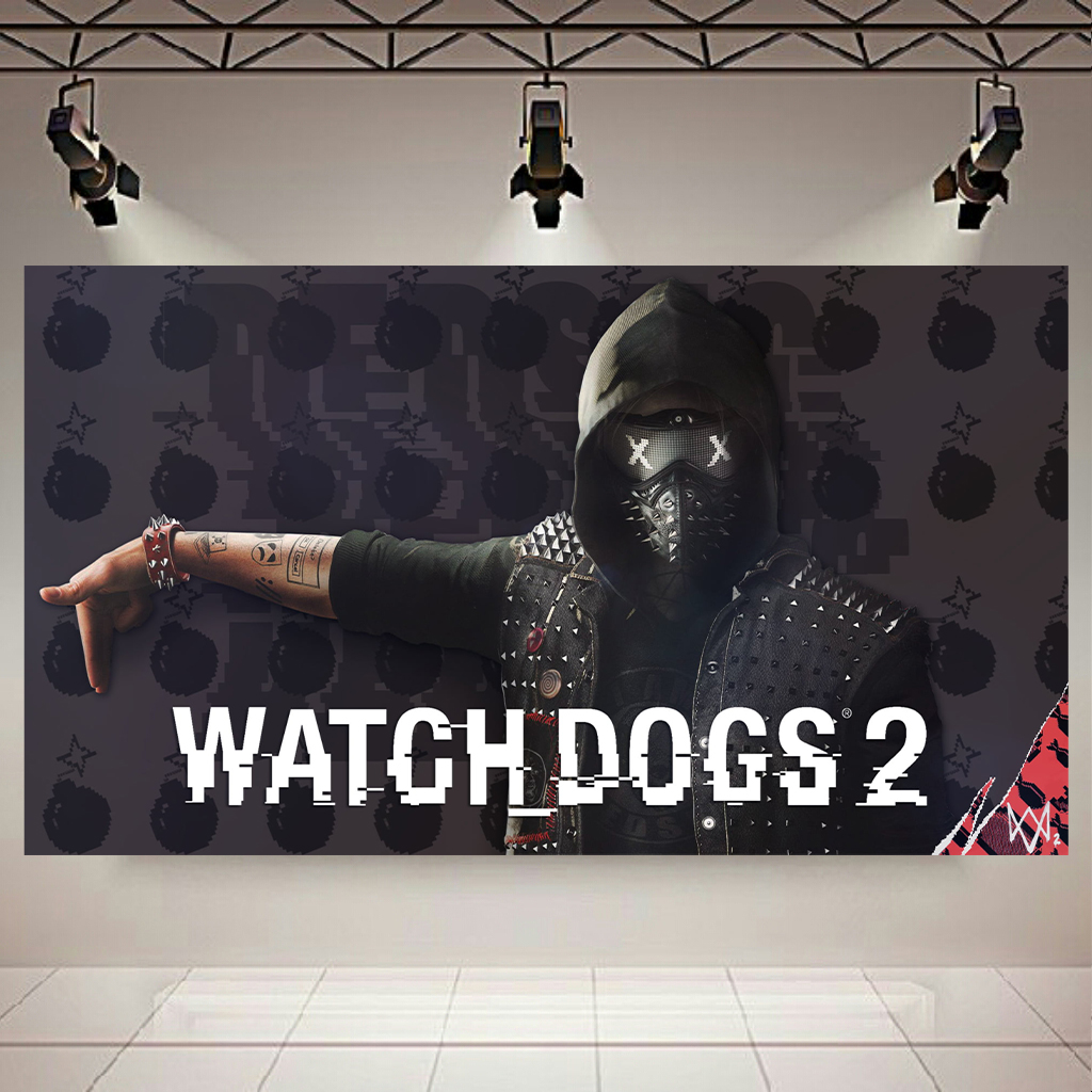 تابلو بوم طرح Game مدل Watch dogs 2 کد AR6390