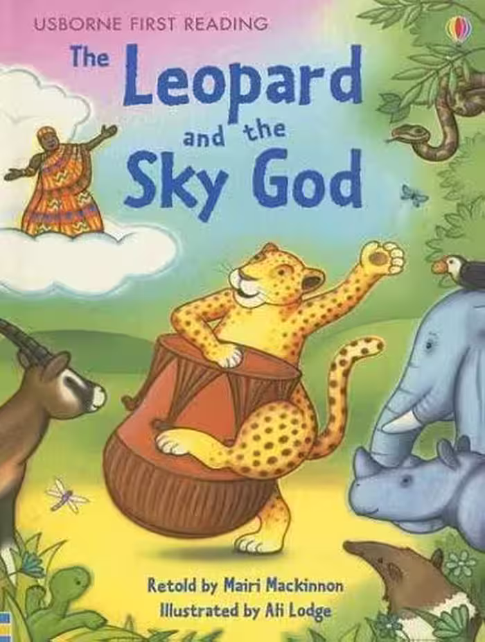 کتاب The Leopard and the Sky God (Usborne First Reading Level 3) (زبان اصلی)
