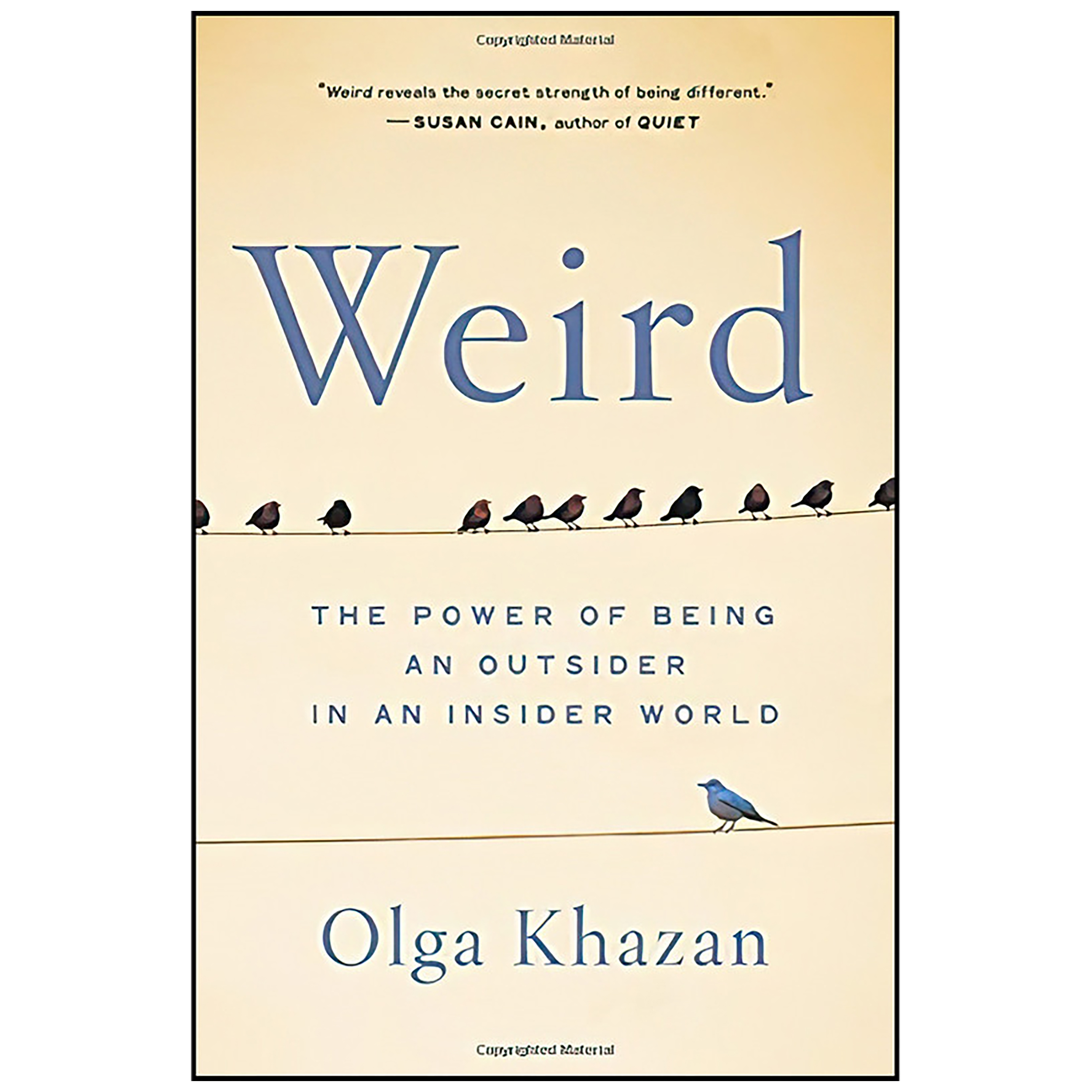 کتاب Weird اثر Olga Khazan انتشارات Hachette Go
