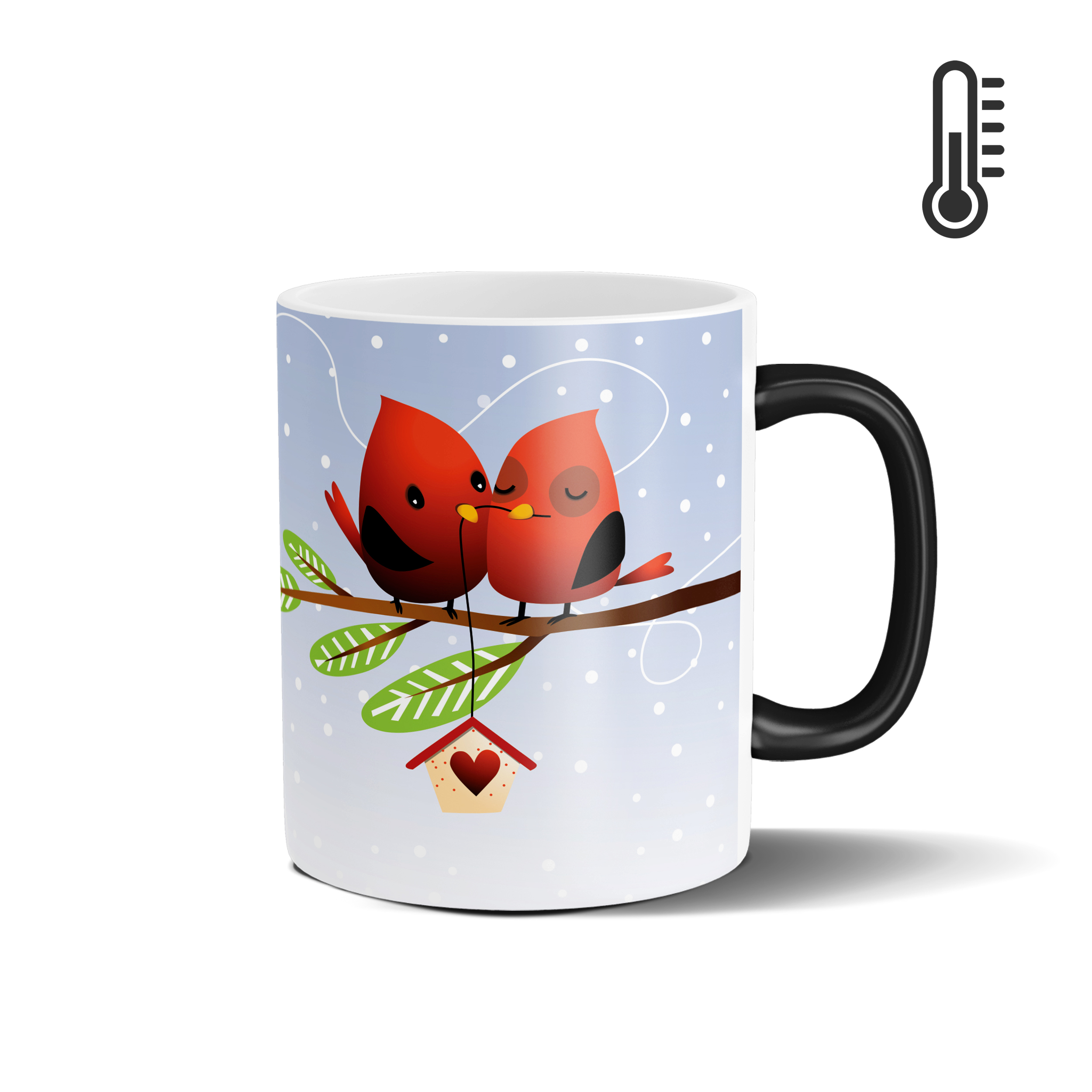 ماگ حرارتی طرح عاشقانه کدH20168