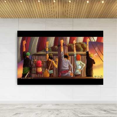 تابلو بوم طرح انیمه وان پیس - One Piece مدل SDB539