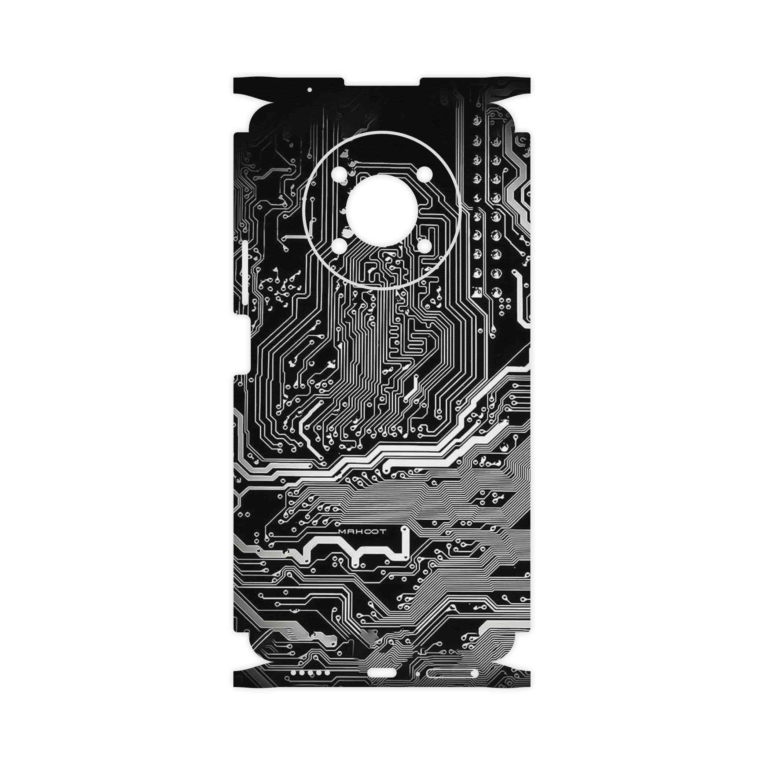 برچسب پوششی ماهوت مدل Black_Printed_Circuit_Board-FullSkin مناسب برای گوشی موبایل آنر X9 5G