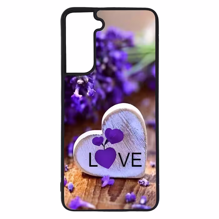 کاور طرح قلبی کد G-001 مناسب برای گوشی موبایل سامسونگ Galaxy S21 | دیجی قاب دونی