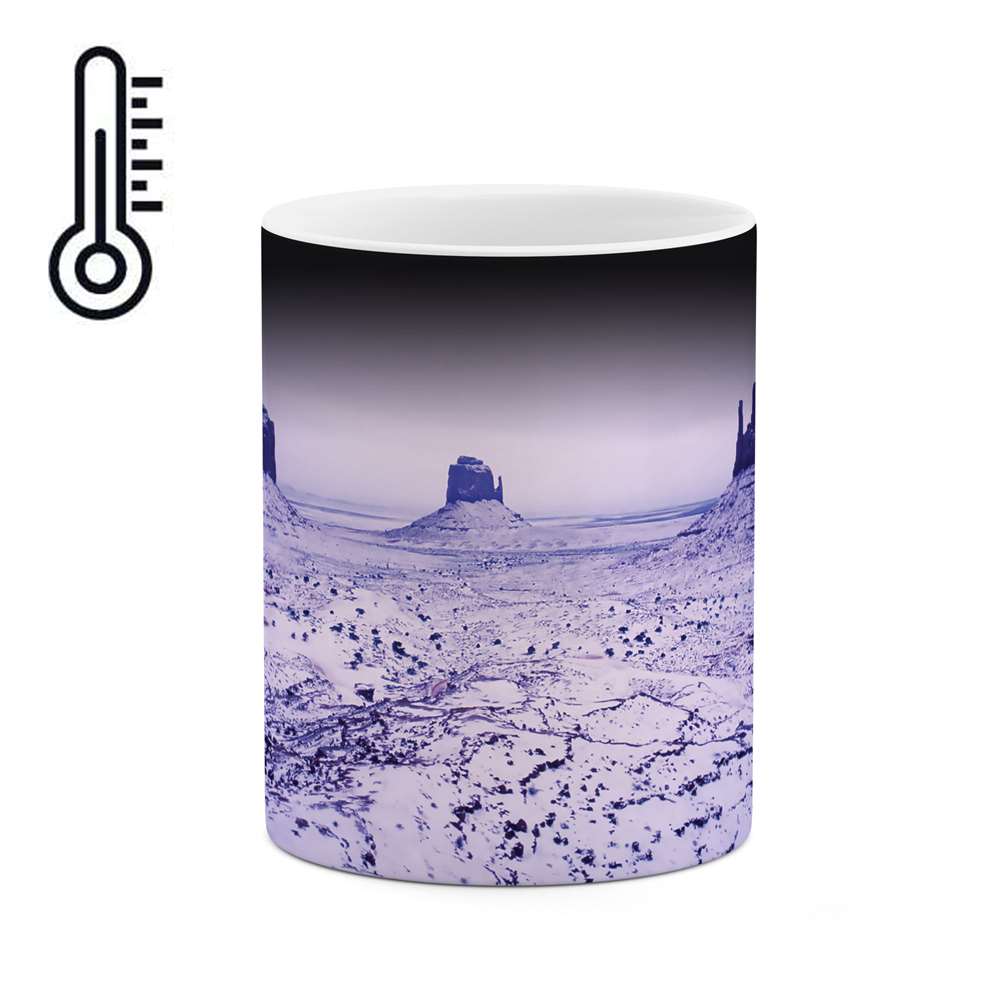 ماگ حرارتی طرح منظره برفی مدل mgh05102