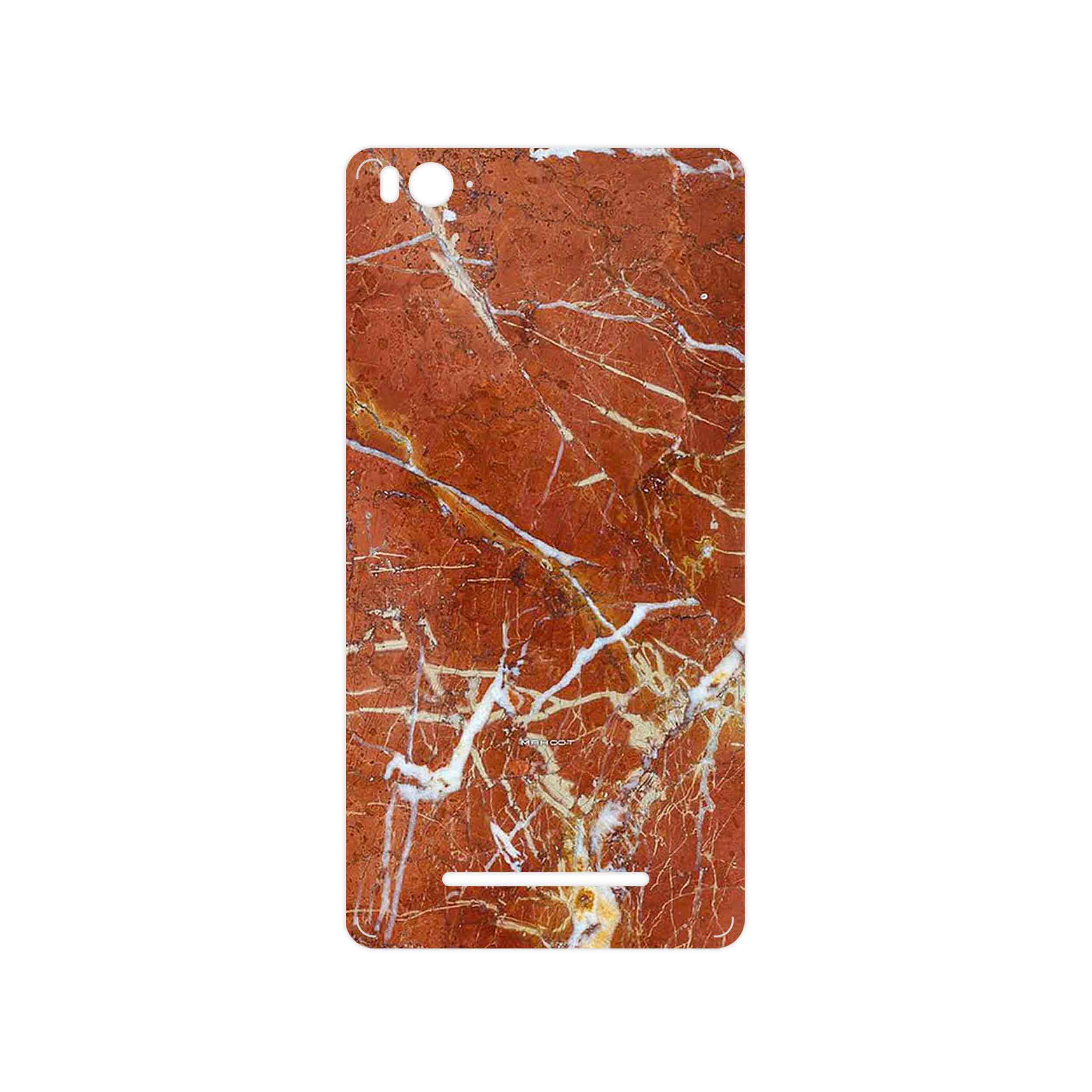 برچسب پوششی ماهوت مدل Red Marble مناسب برای گوشی موبایل شیائومی Mi 4i