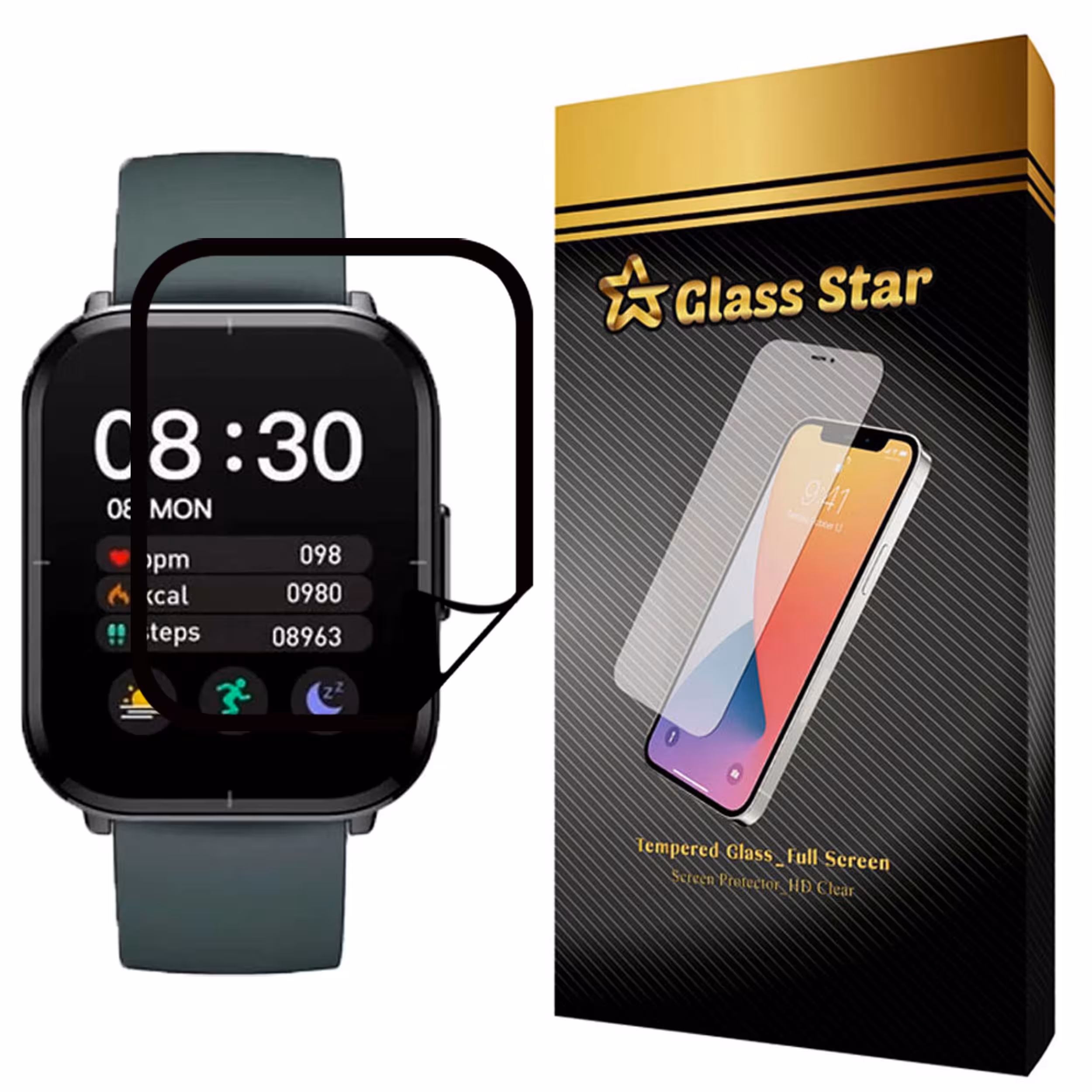 محافظ صفحه نمایش گلس استار نانو مدل PMGA-Glass مناسب برای ساعت هوشمند شیائومی Mibro Color