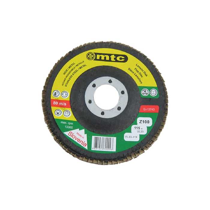 سنباده فلاپ مینی (115) mtc ام تی سی اسلونی مش 100