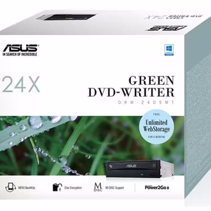 درابو DVD اینترنال ایسوس مدل DRW-24D5MT جعبه دار