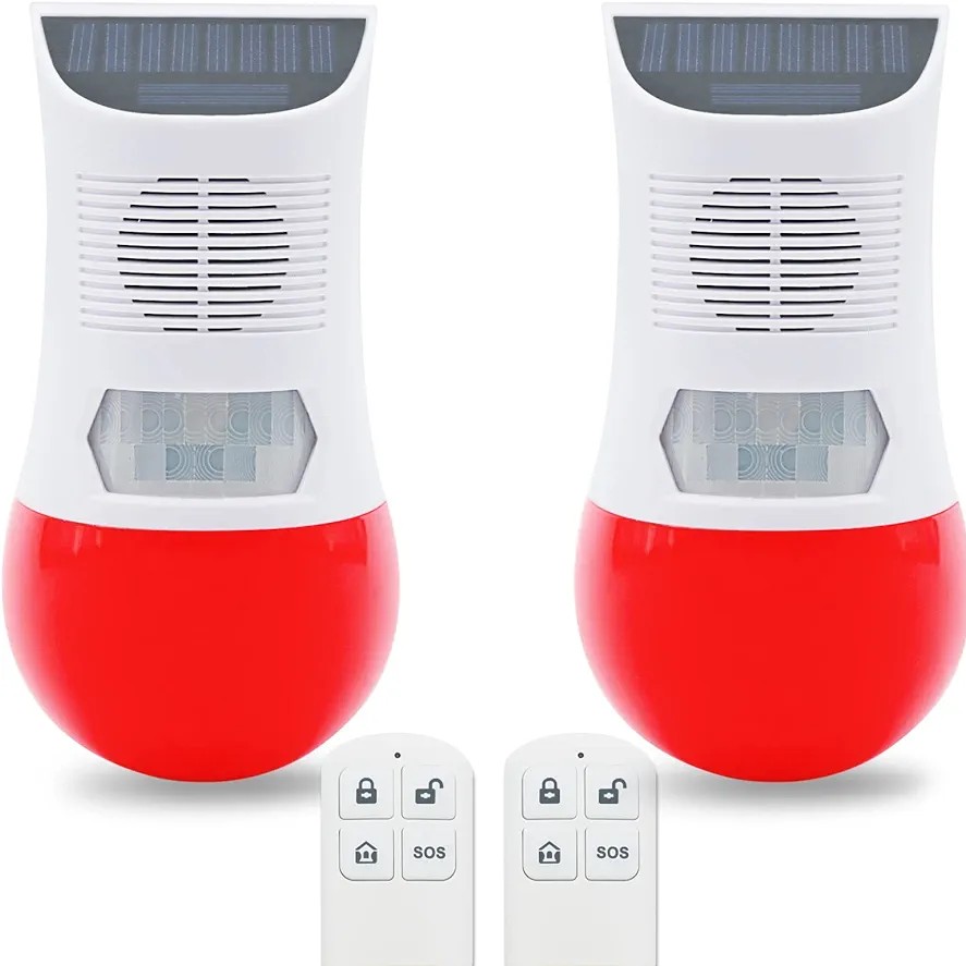 دزدگیر خورشیدی مادون قرمز پک دوعددی