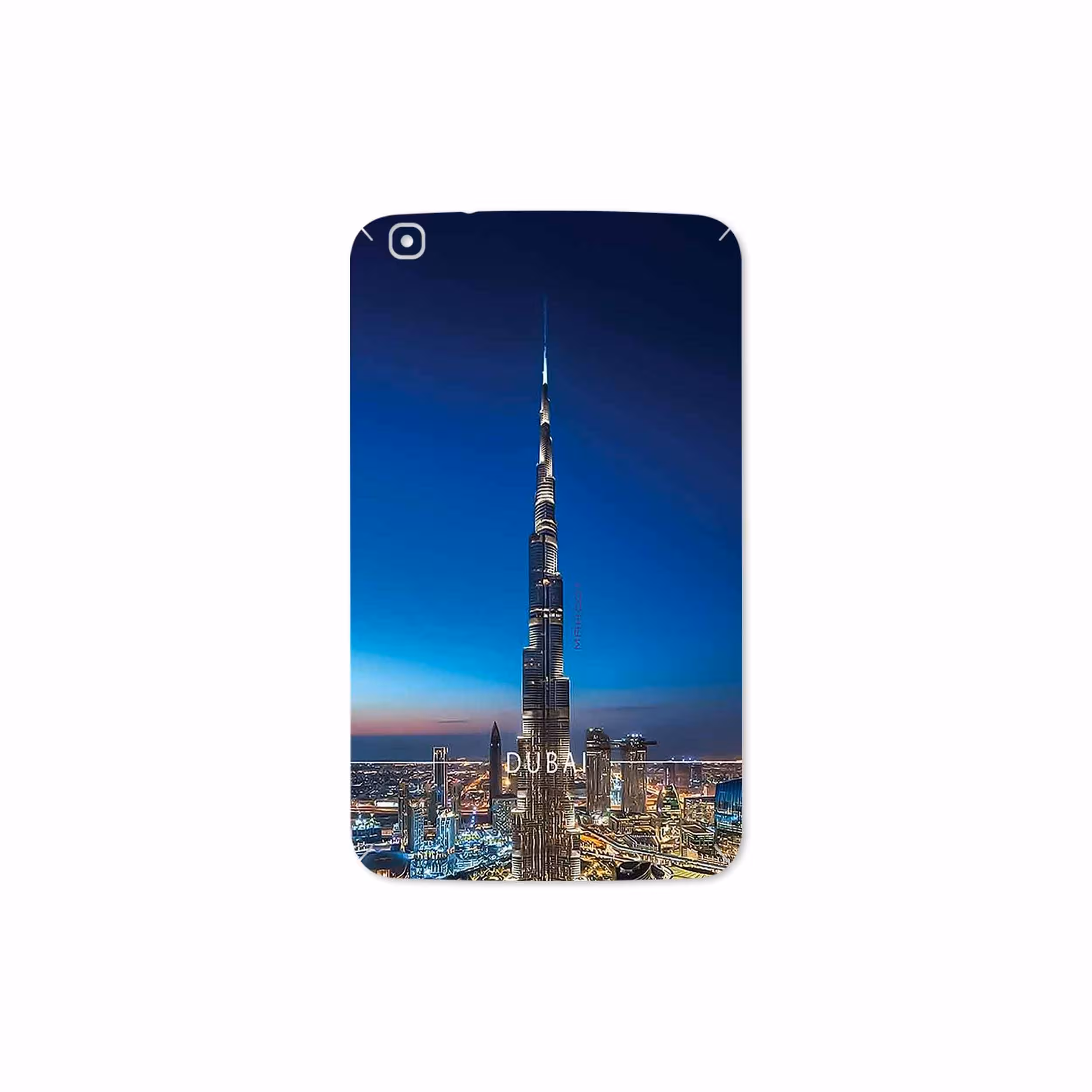 برچسب پوششی ماهوت مدل Dubai City مناسب برای تبلت سامسونگ Galaxy Tab 3 8.0 2013 T315