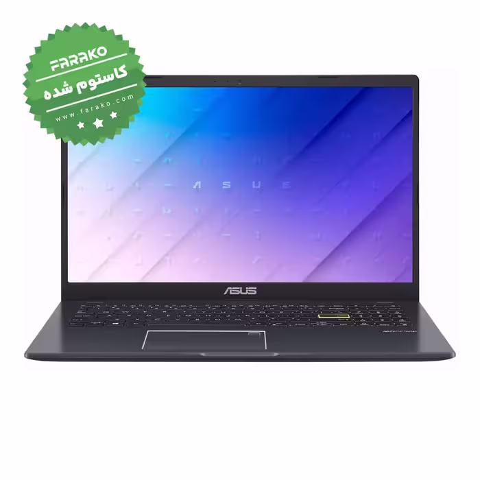 لپ تاپ 15.6 اینچی ایسوس مدل E510MA با پردازنده Celeron N4020، رم 8GB و حافظه 512GB SSD