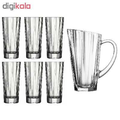 ست پارچ و لیوان 7 پارچه نیود کد 95144