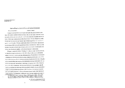 خرید و دانلود نسخه کامل کتاب Algebras, bialgebras, quantum groups, and algebraic deformation