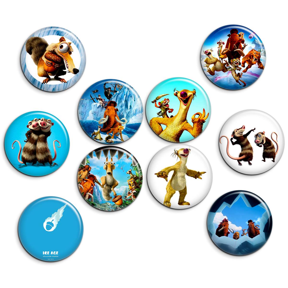 پیکسل پرمانه طرح عصر یخبندان کد pmg.6883 مجموعه 10 عددی