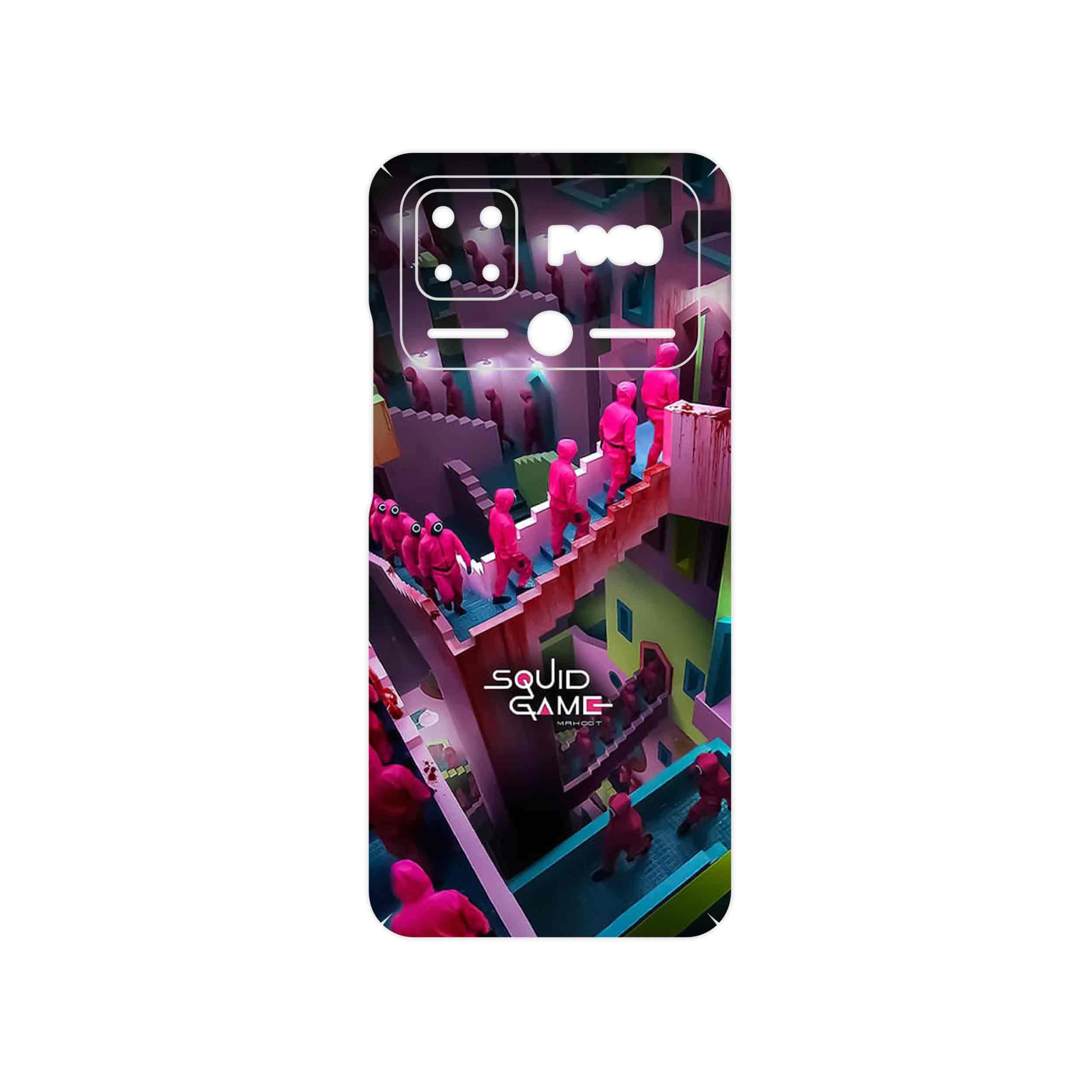 برچسب پوششی ماهوت مدل Squid Game مناسب برای گوشی موبایل شیائومی Poco C40