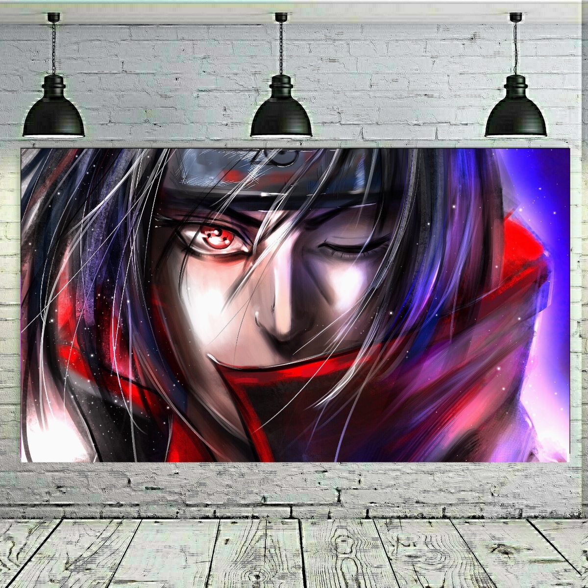 تابلو بوم طرح انیمه نارتو مدل SDB3809